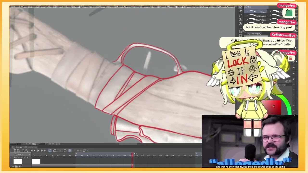 [EN VTuber] I'm chained to my desk til i finish my coms (& my neck *still* hurts..)||🧡𝐵𝑒 ��