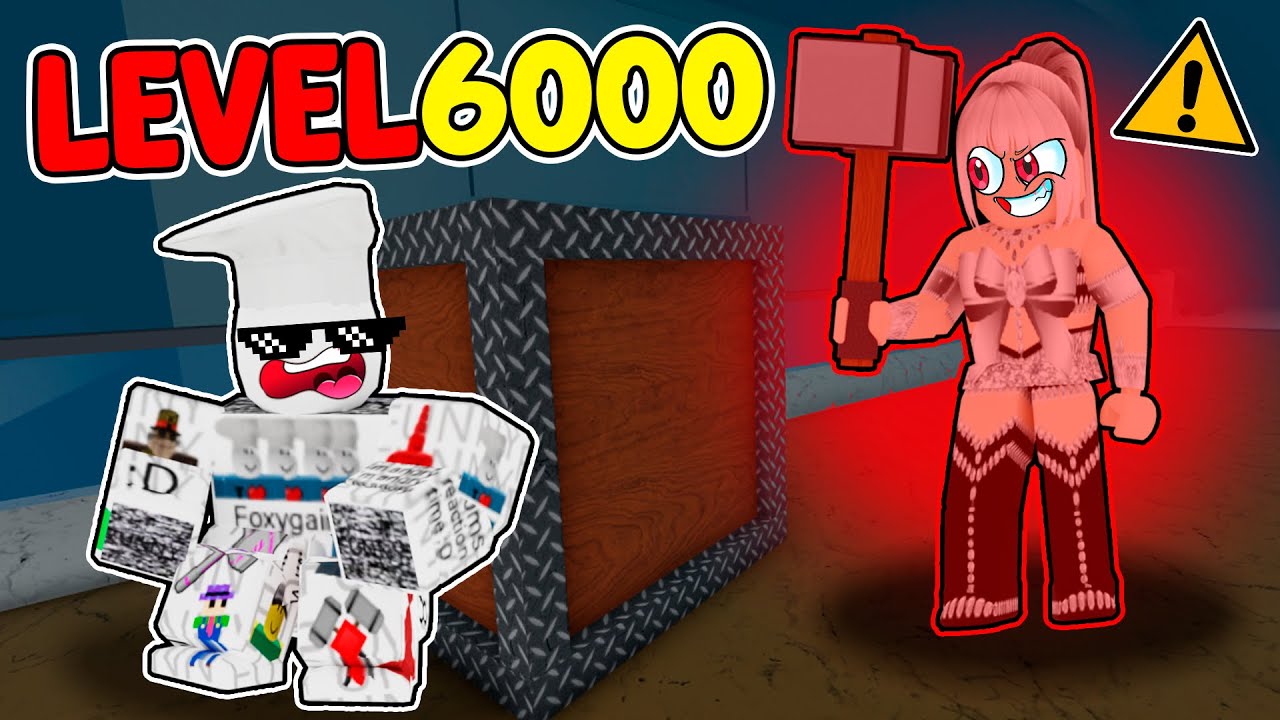 TROLLING A LEVEL 6000+ IN ROBLOX FLEE THE FACILITY😎