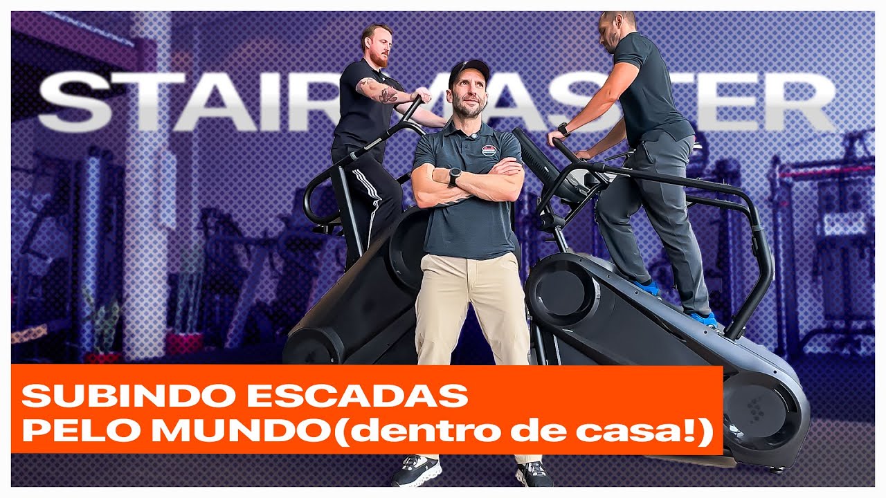DEGRAUS INFINITOS  DENTRO DE CASA? | Review STAIRMASTER 4G e 8G