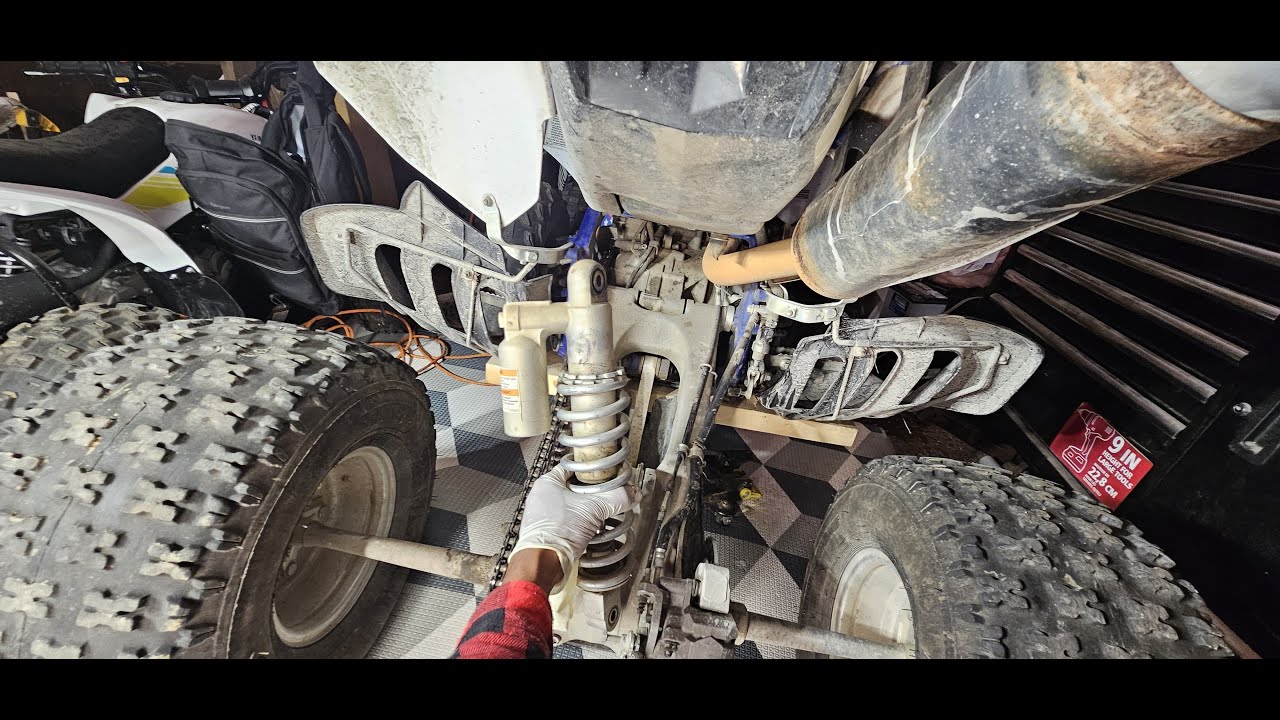 HOW TO REPLACE REAR SHOCK ON YAMAHA RAPTOR 700 | UNINSTALL AND INSTALL | 2017 RAPTOR 700