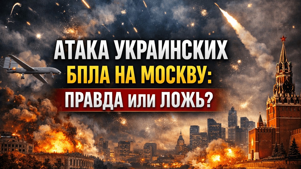 280 БПЛА над Москвой? Разоблачение заявлений Минобороны РФ | 14.03.2026