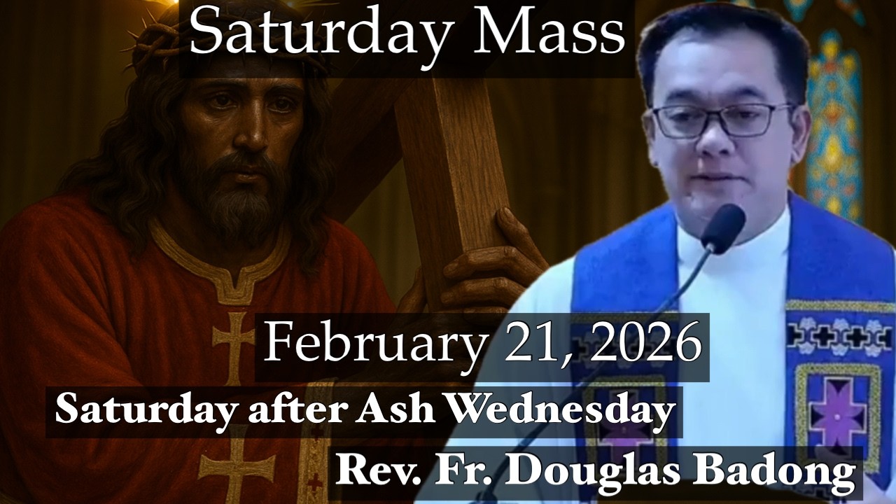 Quiapo Church Live Mass Today | February 21, 2026 | Rev. Fr. Douglas Badong