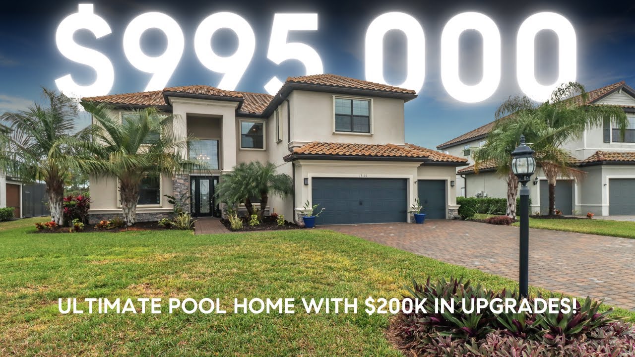Take A Private Tour Of The Ultimate Pool Home In Estero, Florida | $200k Mega Custom Upgrades!