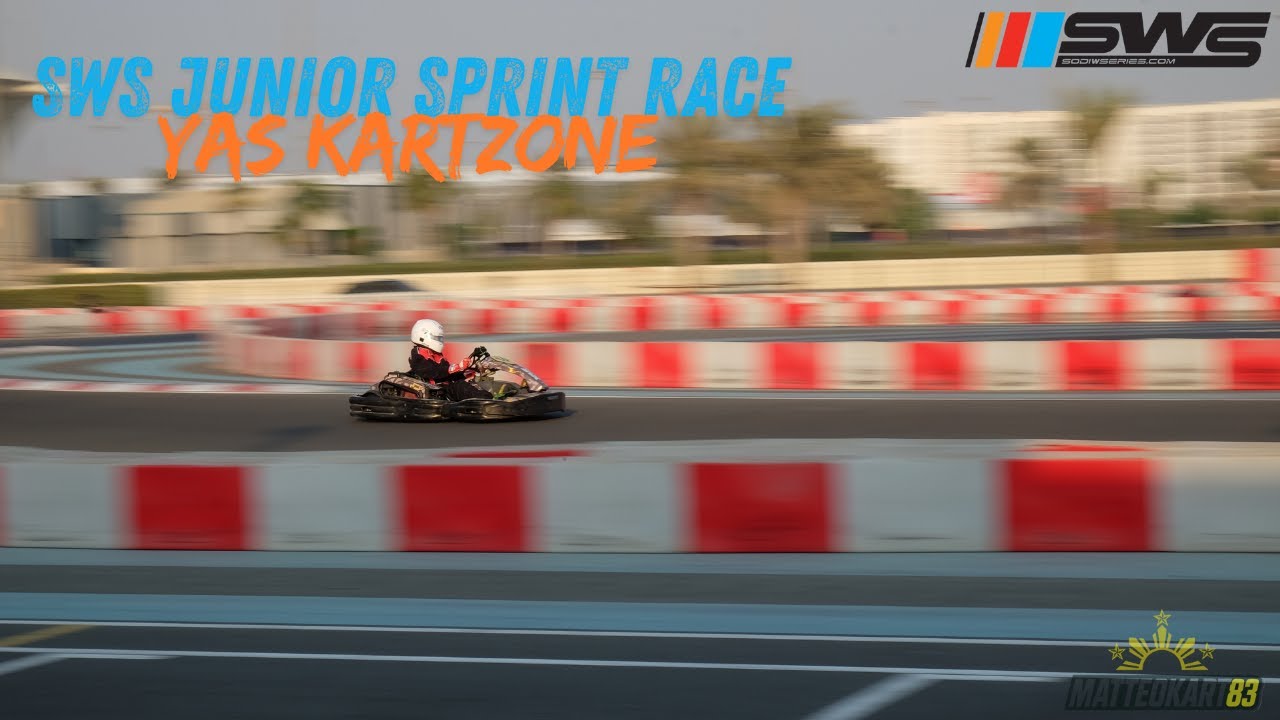Epic Go Kart Battle Under the Lights of Yas Kartzone!