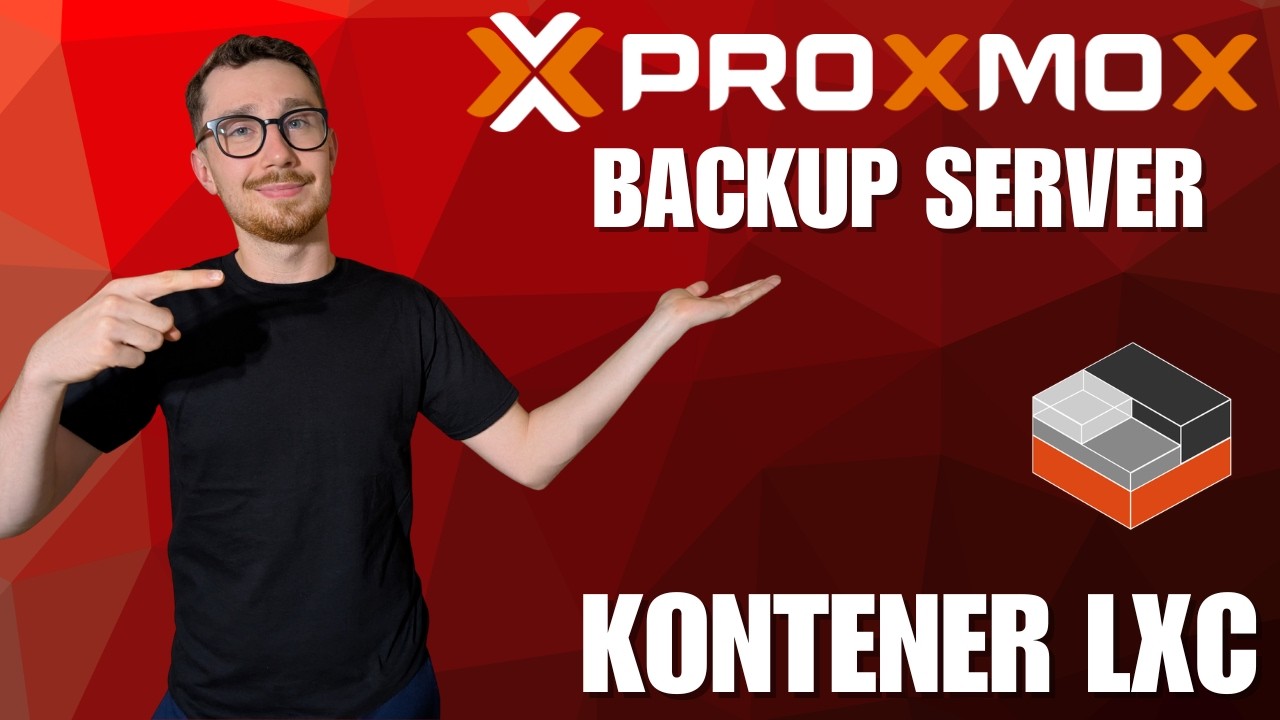 Proxmox Backup Server W Proxmox'ie - kontener LXC, montowanie SMB
