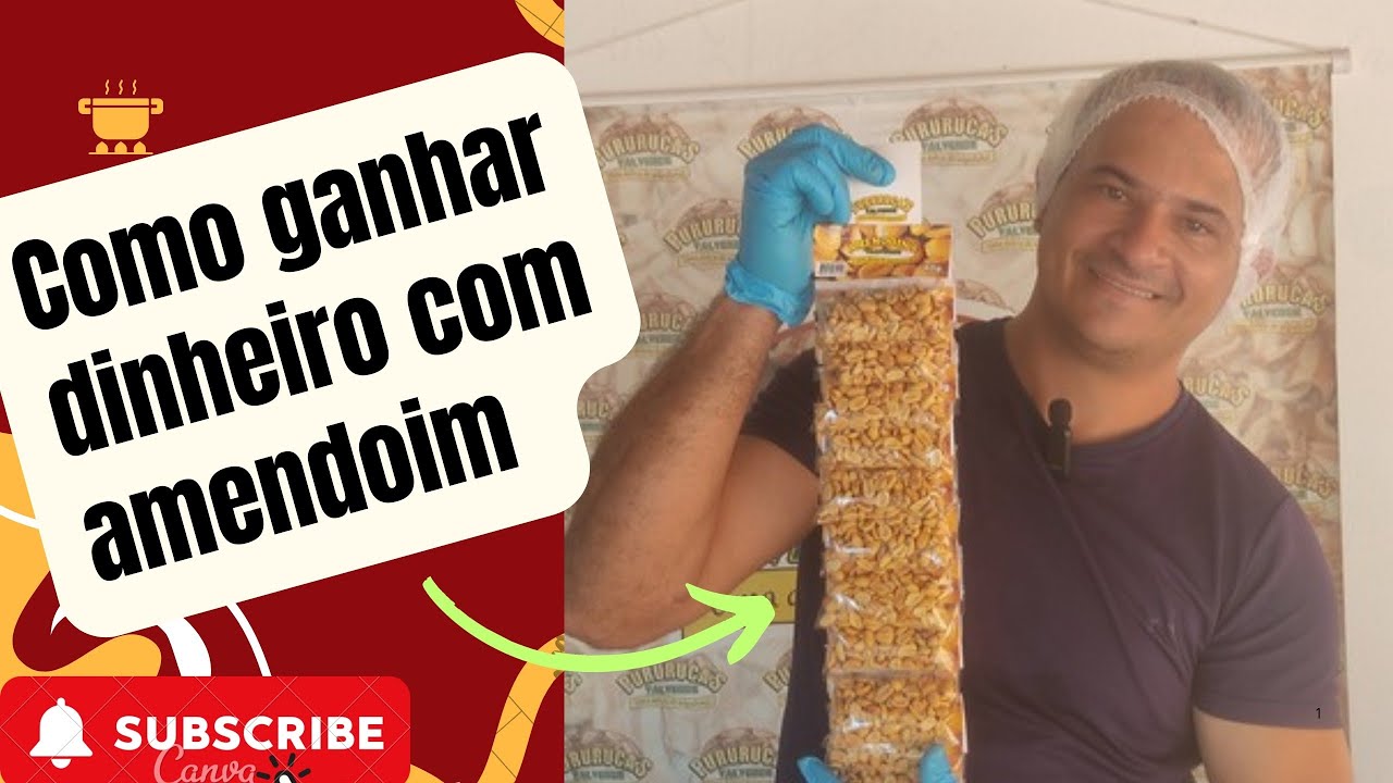 COMO GANHAR DINHEIRO COM AMENDOIM.