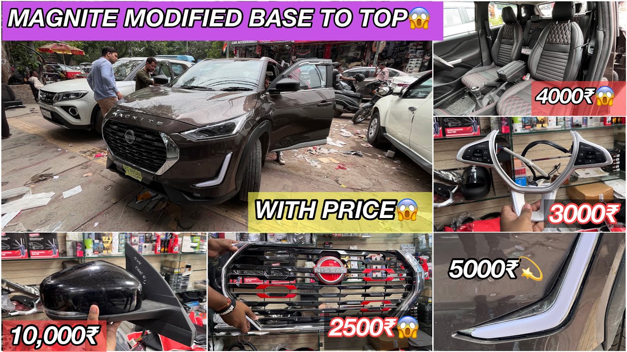 2022 NISSAN MAGNITE MODIFIED🔥MAGNITE MODIFICATION🔥MAGNITE XE MODIFIED🔥MAGNITE DRL🔥WITH PRICE🔥