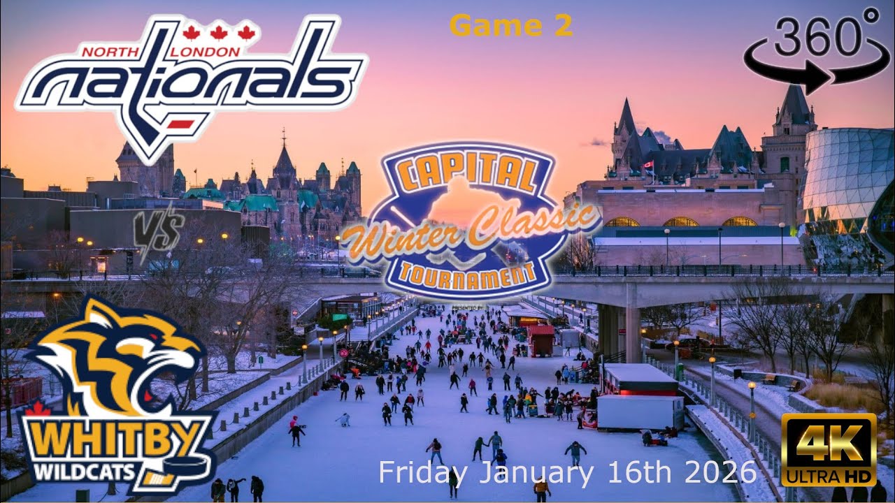 Capital Winter Classic - North London Nationals vs Whitby Wildcats - 360 4k