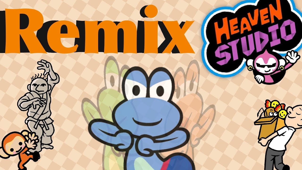 CRO: EINMAL UM DIE WELT | Rhythm Heaven CUSTOM REMIX