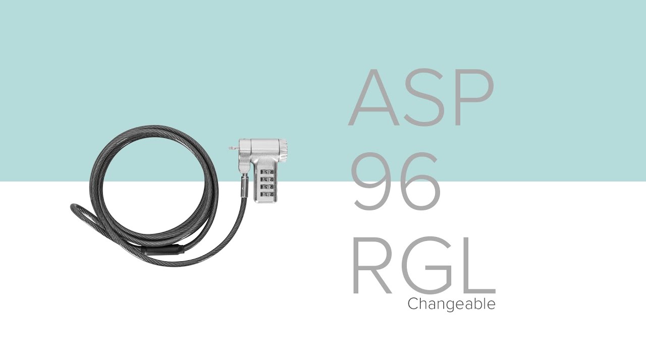 Targus DEFCON® Ultimate Universal Lock: Resettable Combination (ASP96RGL)