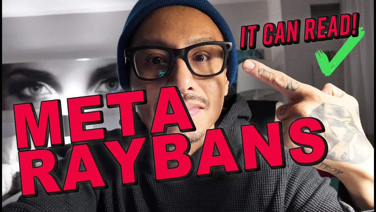 Meta Ray Bans AI - It can READ!