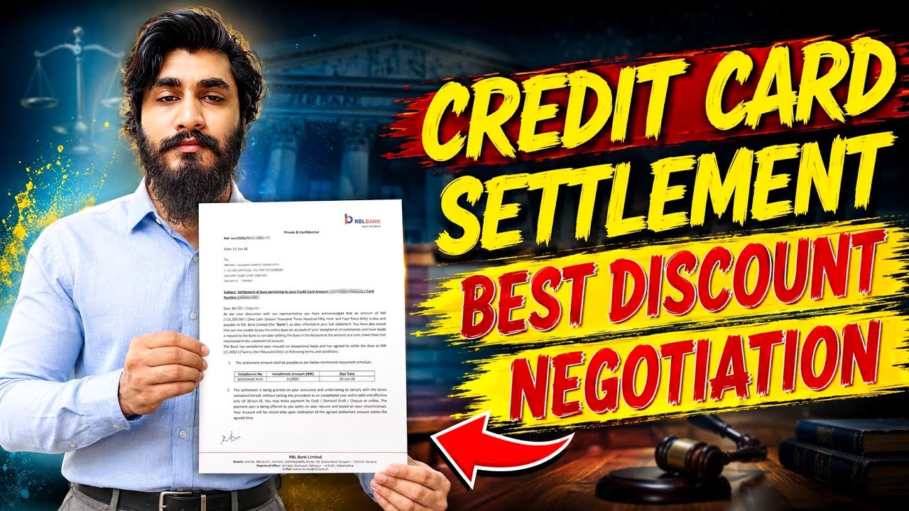 Credit Card Settlement Done। 80% Discount। Recovery Agent Settlement Call।