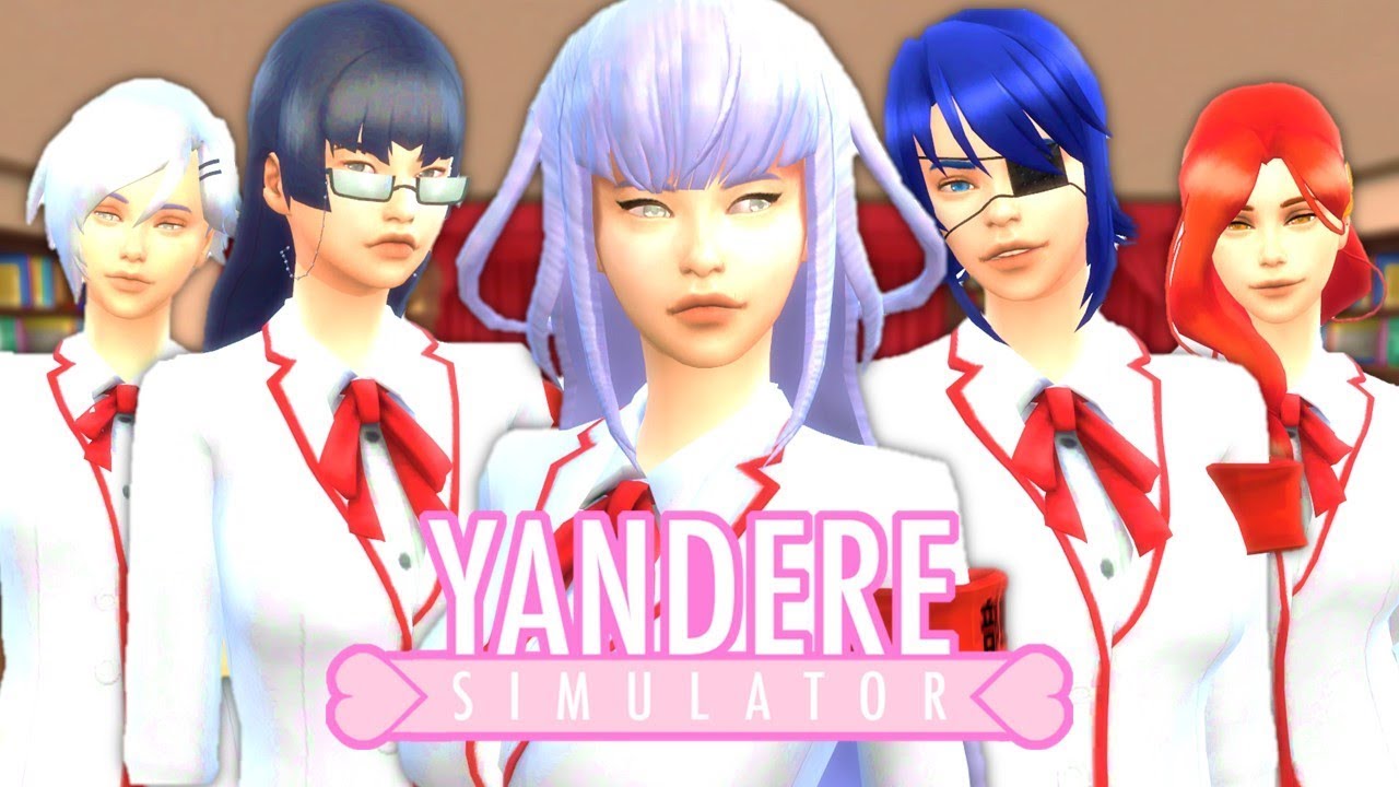 Sims 4 Yandere Simulator Create-A-Sim | The Student Council