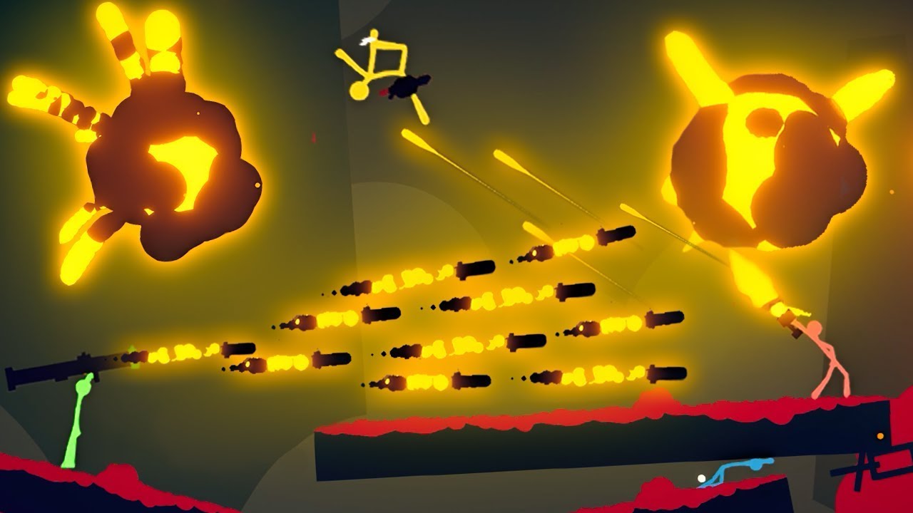 INSANE 1 Hit Point Challenge! (Stick Fight Multiplayer Gameplay NEW Update)