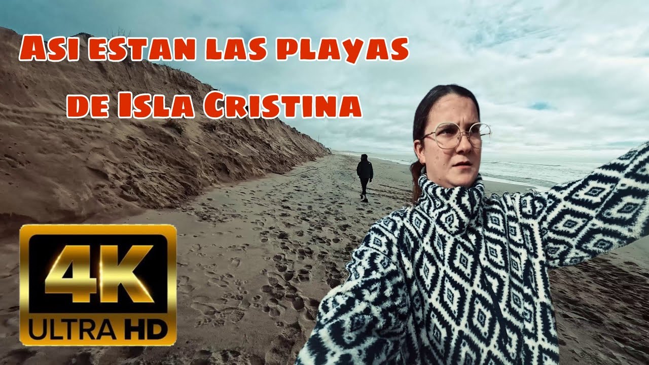 As&iacute; estan las playas de Isla Cristina - en 4k