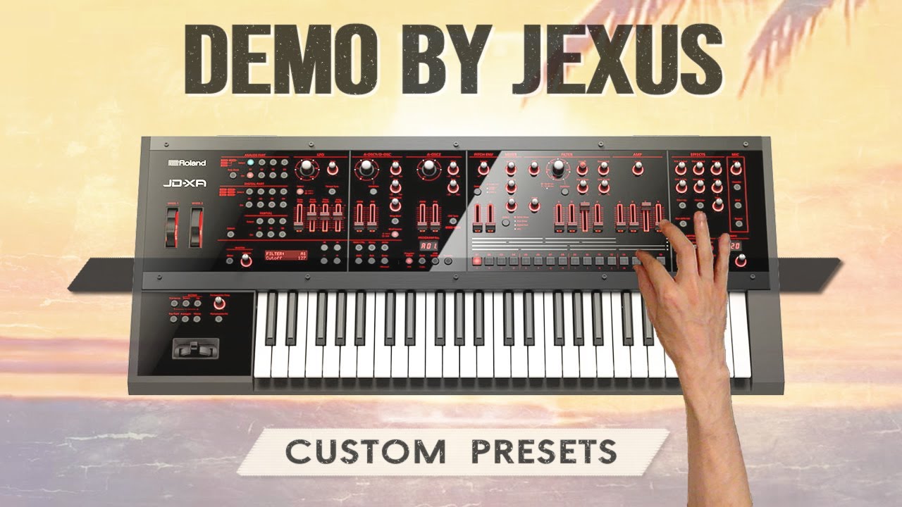 Jexus Soundset for Roland JD-XA ► 200+ custom patches / presets (no talking demo) industrial sounds