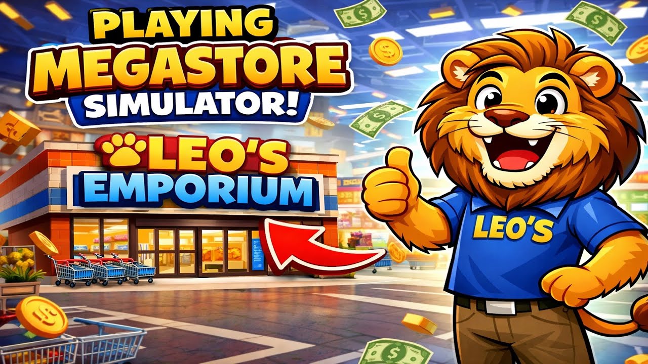 MegaStore Simulator 1rst Look - Leo's Emporium Open Day!