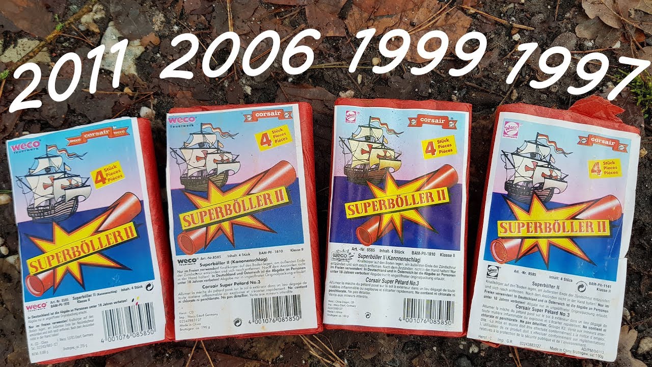 Weco Super Böller 2 Evolution - von Raritäten bis aktuell