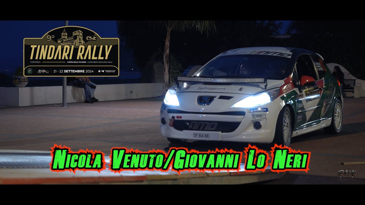 Rally Tindari 2024 - Nicola Venuto/Giovanni Lo Neri (Peugeot 207)