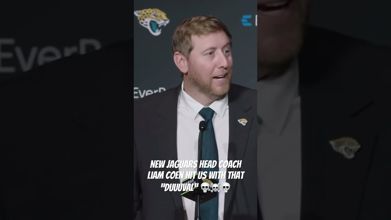 New jaguars head coach Liam Coen hit us with that &ldquo;Duuuval&rdquo; lmao 😂