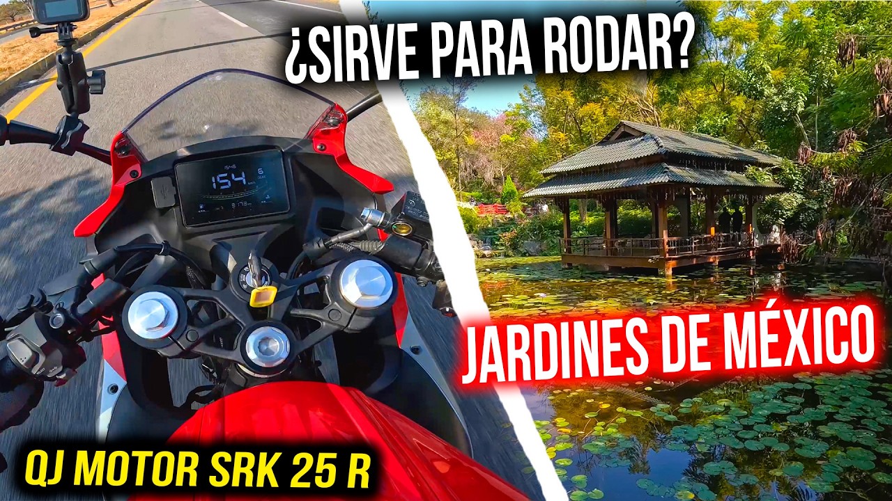 Esta moto ¿SIRVE PARA RODAR? 🤔Jardines de México 🪷 SRK 25 R🔥