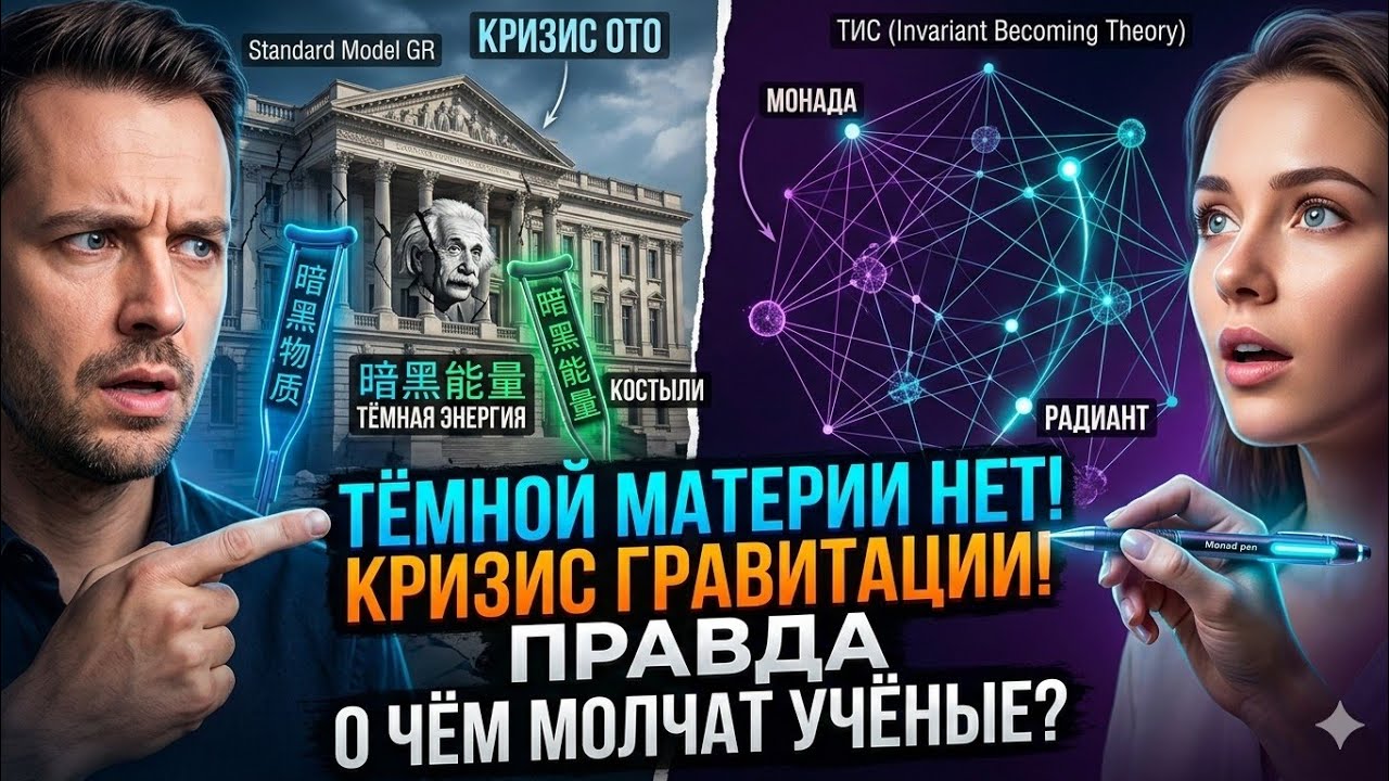 Подкаст ТИС #28: Кризис ОТО, тёмной материи несуществует, о чём молчат учёные!