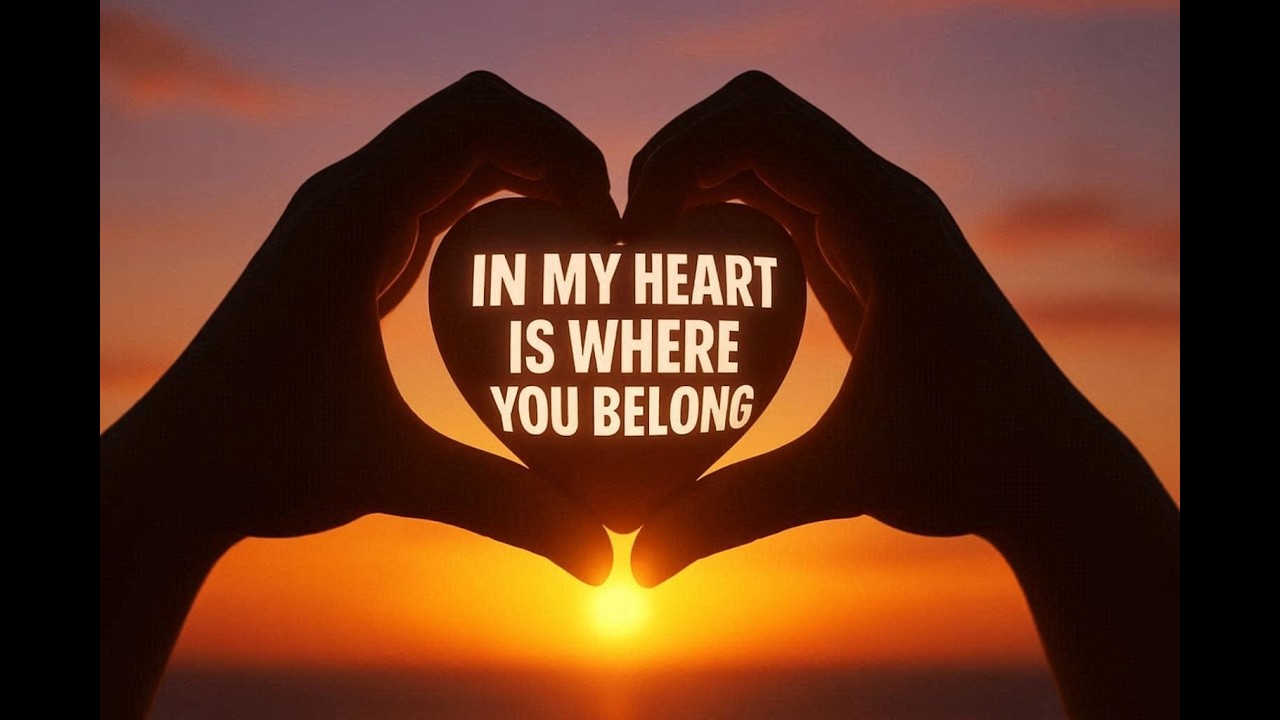 In My Heart Is Where You Belong (Lyric Video) | Inspirational Disney Sing-Along Song