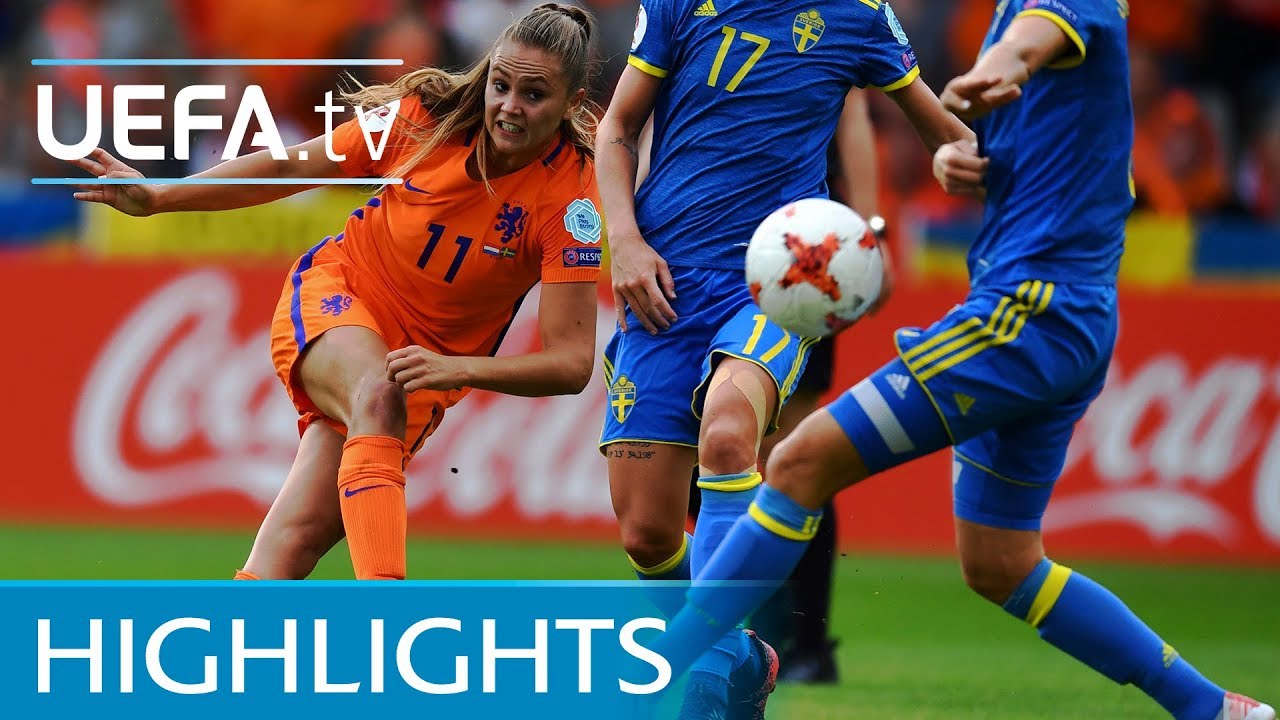 Women's EURO highlights: Netherlands 2-0 Sweden