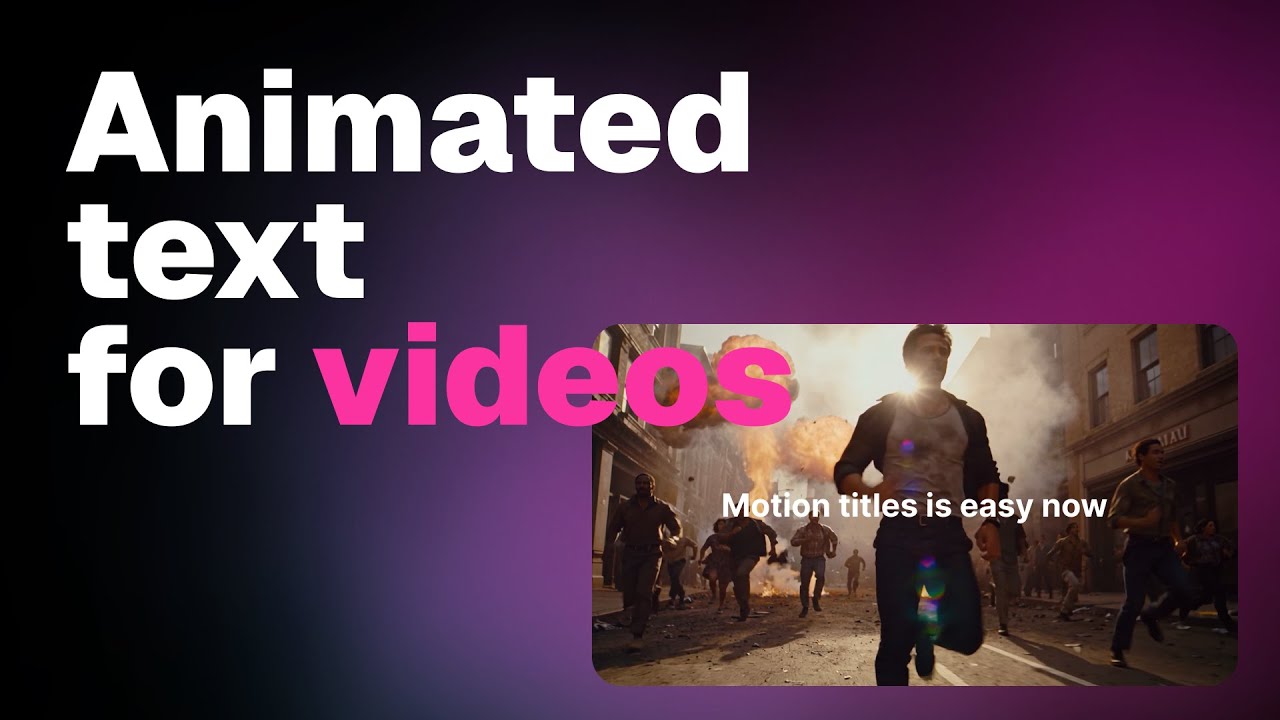 Create Animated Text for Your Videos in Under a Minute | Tonpit Tutorial