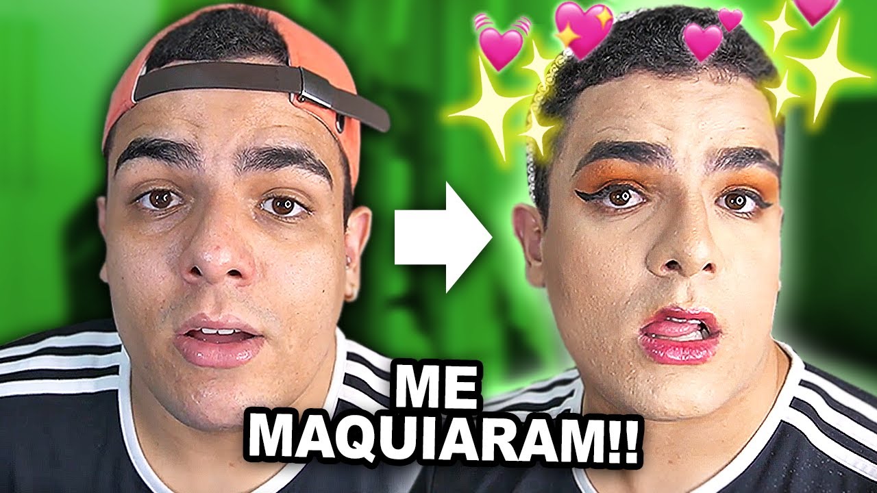 NAMORADA ME MAQUIANDO - FIQUEI BAFONICA
