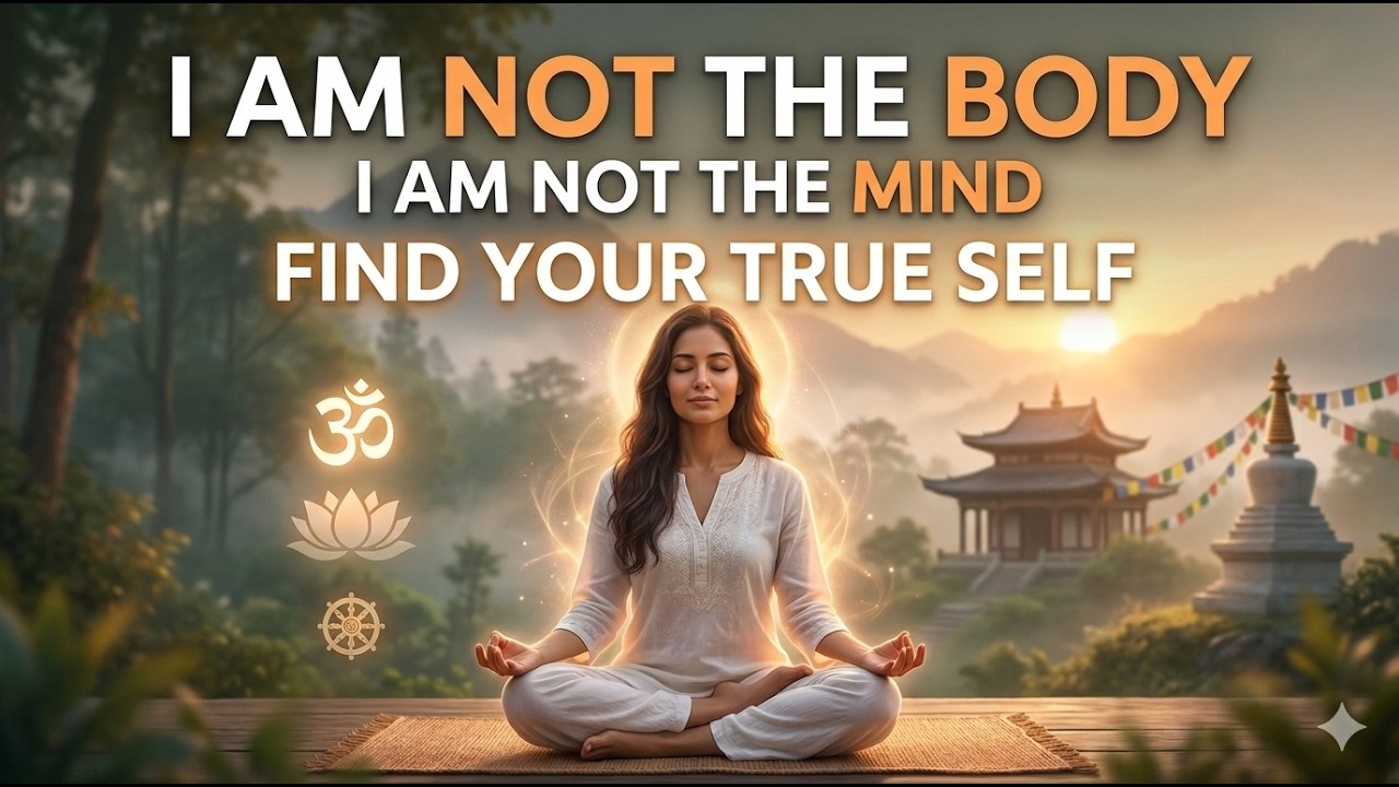 I am not the body, I am not the mind - 20 MIN guided meditation