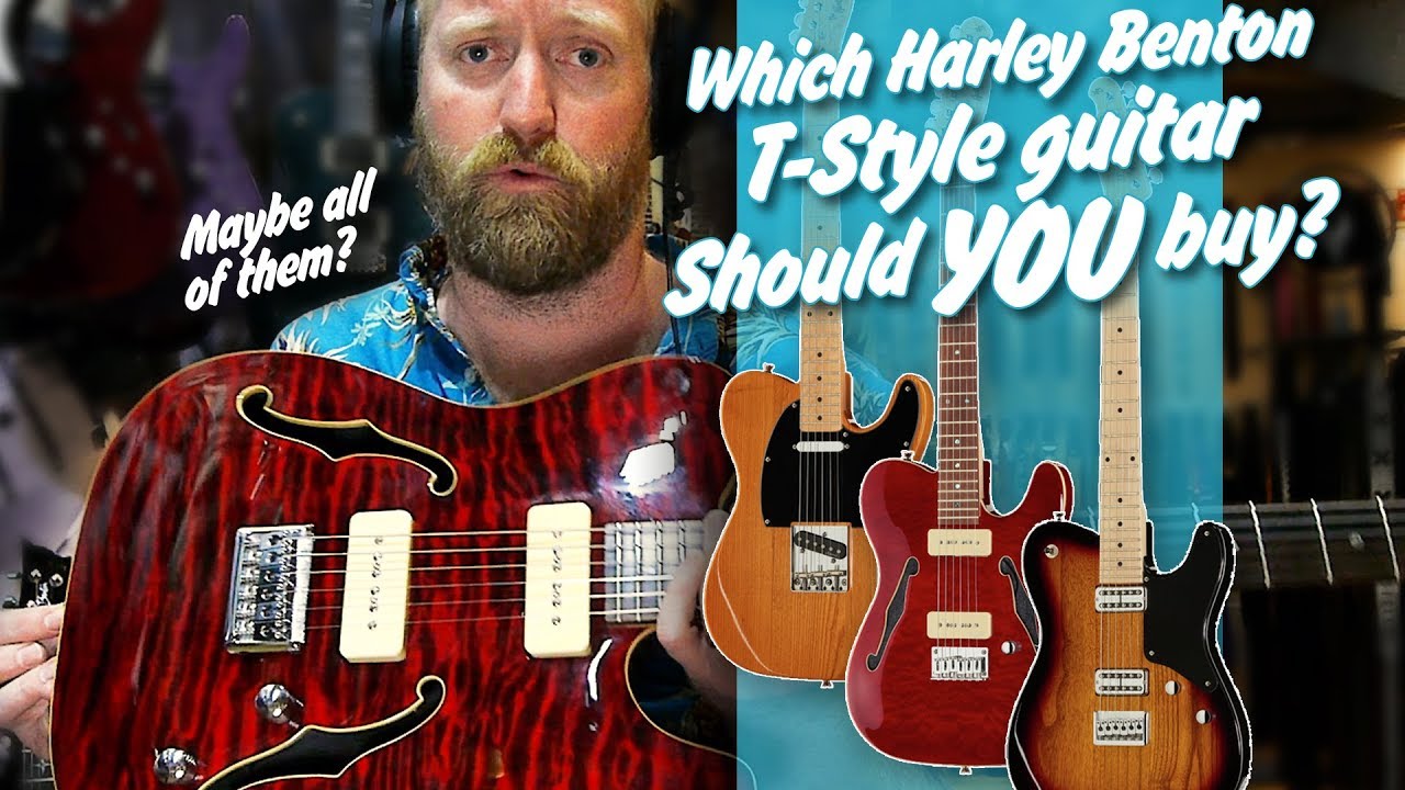 Which Harley Benton Telecaster should YOU buy? - TE-52 vs. TE-90QM vs. TE-90FLT