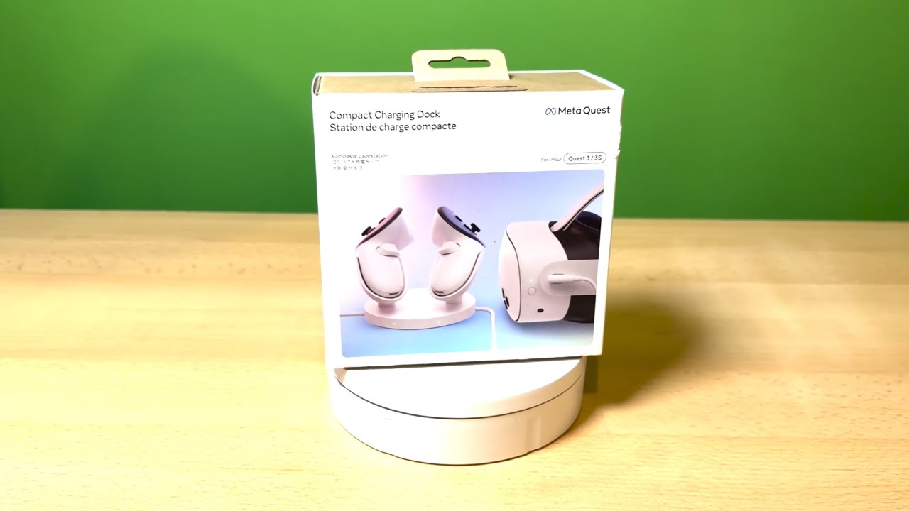 Unboxing and Setup Meta Quest compact charging dock Landscape