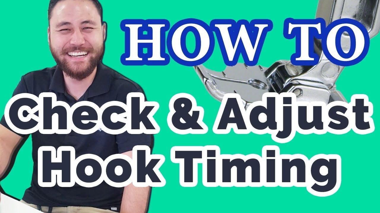 Juki Single Needle Machine: How to Adjust Hook Timing