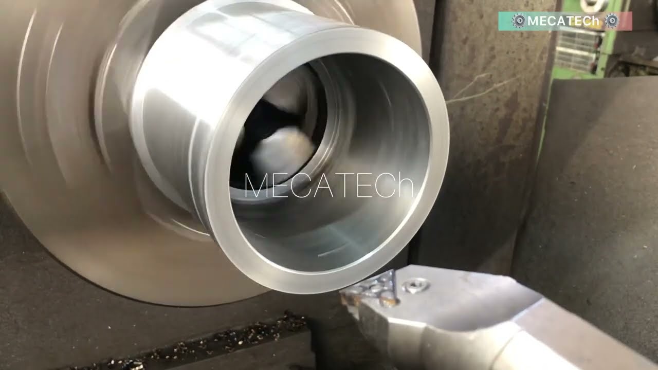 Comment usiner une bague en acier sur tour mécanique