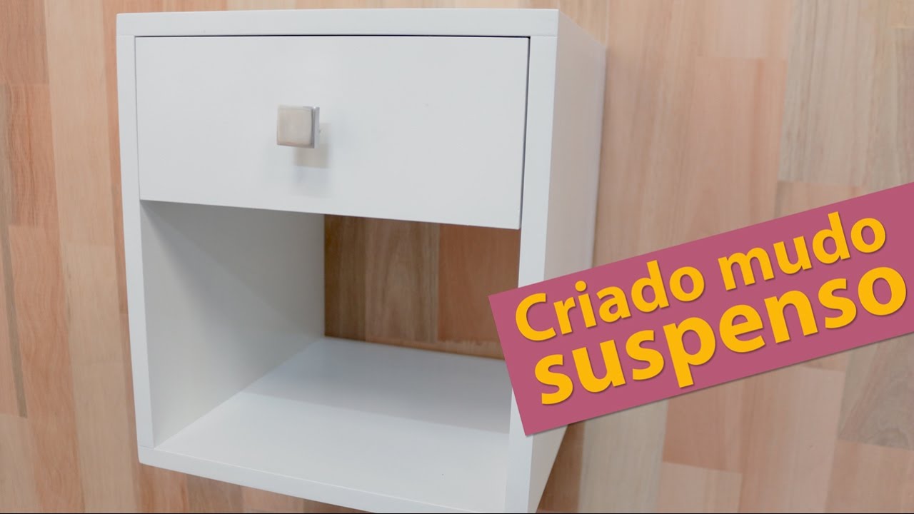 COMO FAZER UMA MESA DE CABECEIRA COM GAVETA | QUARTO DE CASAL PEQUENO PARTE 6