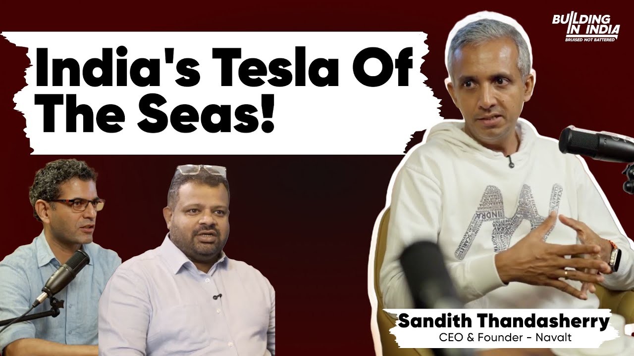 The Man Behind India's Largest Solar Electric Boat Company | Building in India