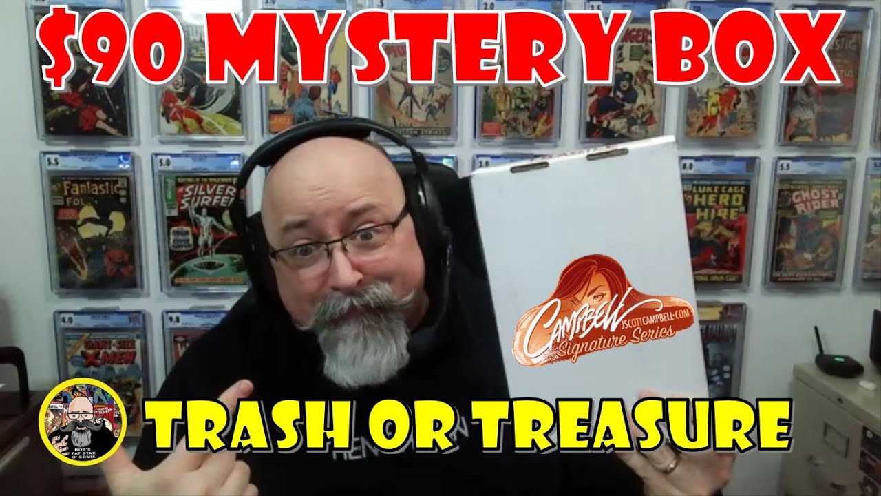Trash or Treasure: Unboxing a $90 J Scott Campbell Retail Mystery Box