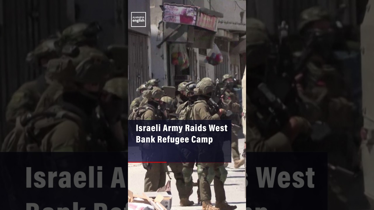 Israeli Army Raids West Bank Refugee Camp