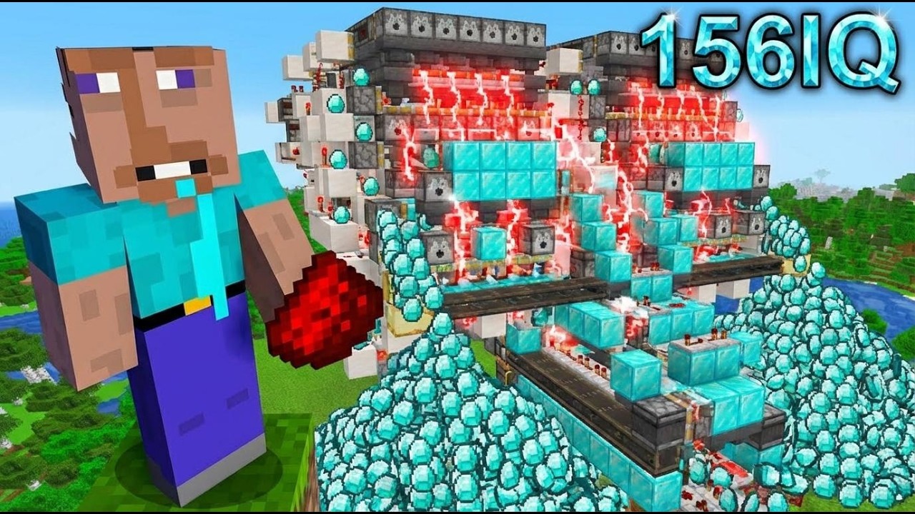 Dümmster Noob ist heimlich Redstone GENIE 😳