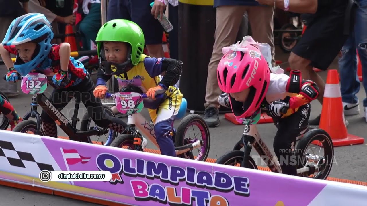 Balapan Push Bike Para Cilik! Laju Terus Sampai Finish!  - OLIMPIADE BALITA (9/11/24) P2