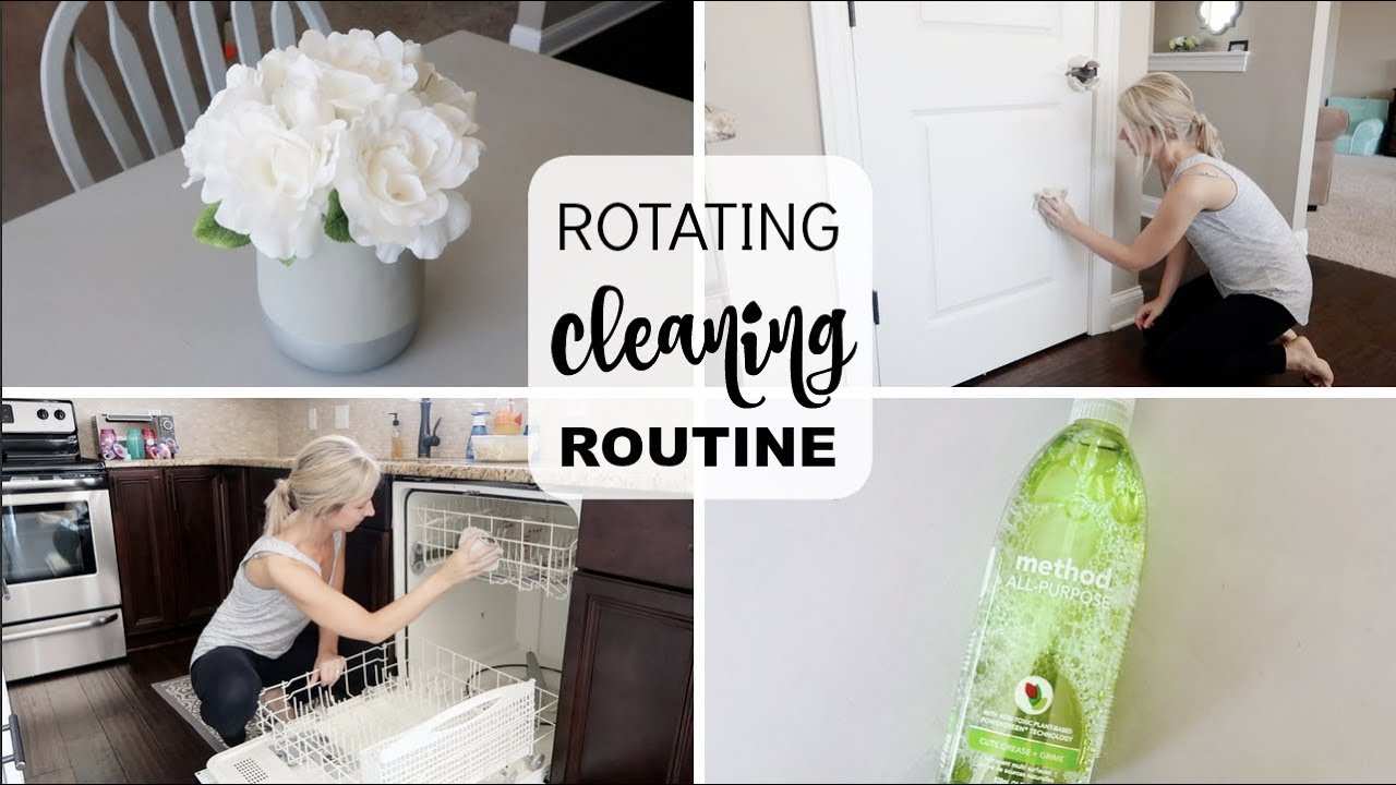 ENTIRE HOUSE ROTATING CLEANING ROUTINE 2018 | *NEW* CLEANING ROUTINE  | EXTREME CLEANING MOTIVATION