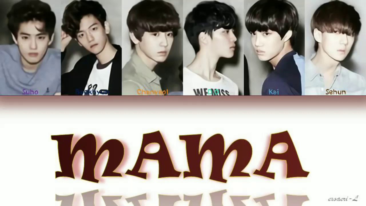 EXO-K (엑소) - MAMA Colorcodedlyrics [Han/Rom/Eng]