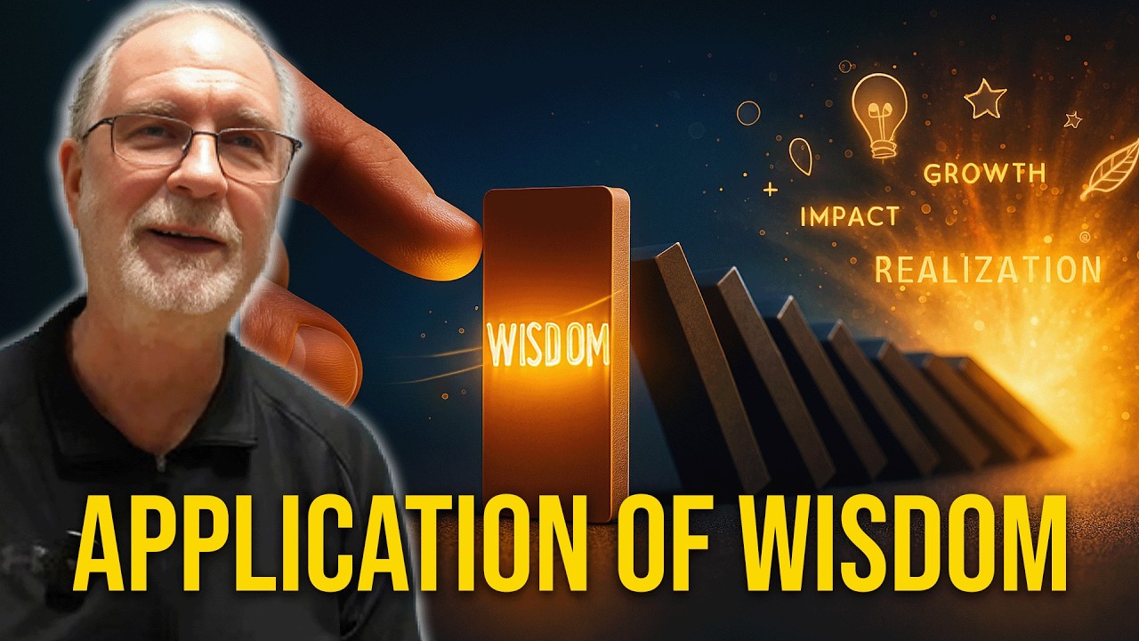 The application of wisdom is what counts