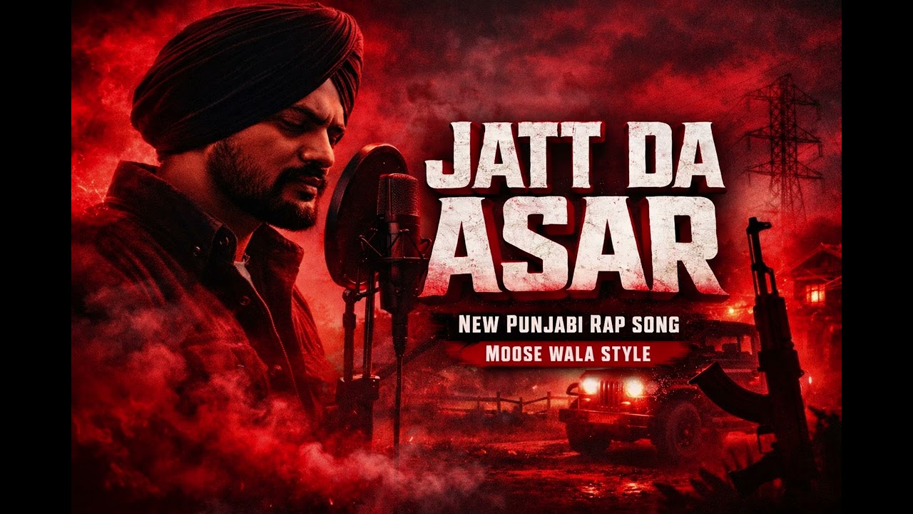 Sidhu Moose Wala Style | Jatt Da Asar 🔥 New Punjabi Song 2026 | Punjabi Rap Song