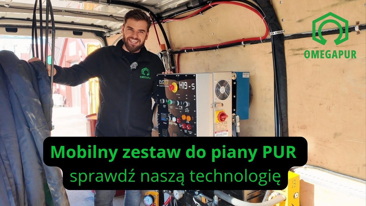 Maszyna ATG H19 S new do Natrysku Piany PUR wraz zabudową