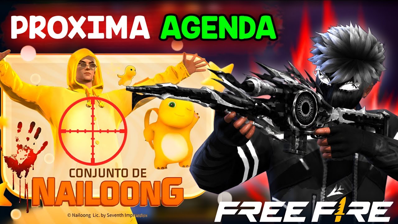 AWM EVOLUTIVA PR&Oacute;XIMA AGENDA SEMANAL  Free Fire Nailoong, Ala Delta, Pase Booyah Octubre y Halloween