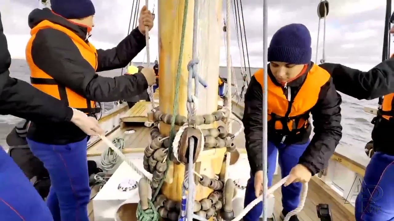 Парусная шхуна. #flote  #флот