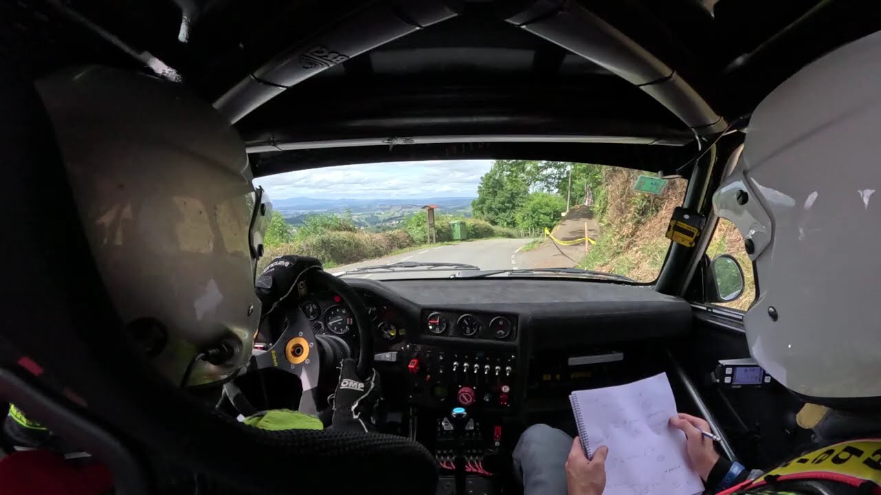Onboard Rallysprint Carbayin 2024 - TC 2. Cele Foncueva - David de la Puente. BMW M3 E30 Gr. A