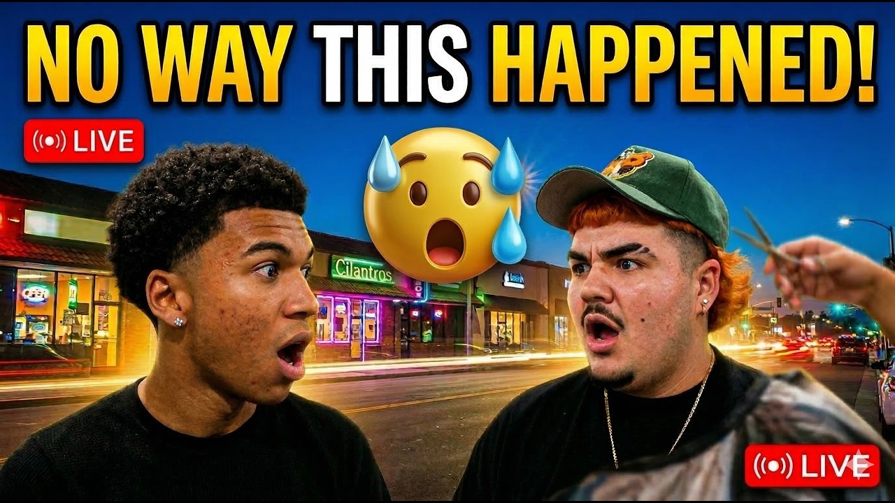 Random Night in West Covina... Then I cut Mario's Hair LIVE